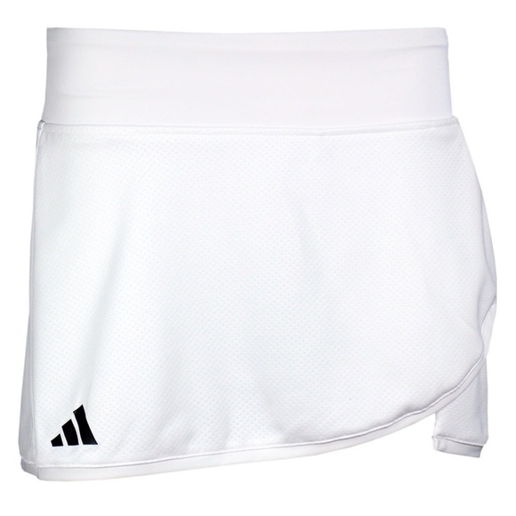 Adidas White ClimaLite Club Tennis Skirt Exercise Small HS1455 Tenniscore NWT - Picture 5 of 12